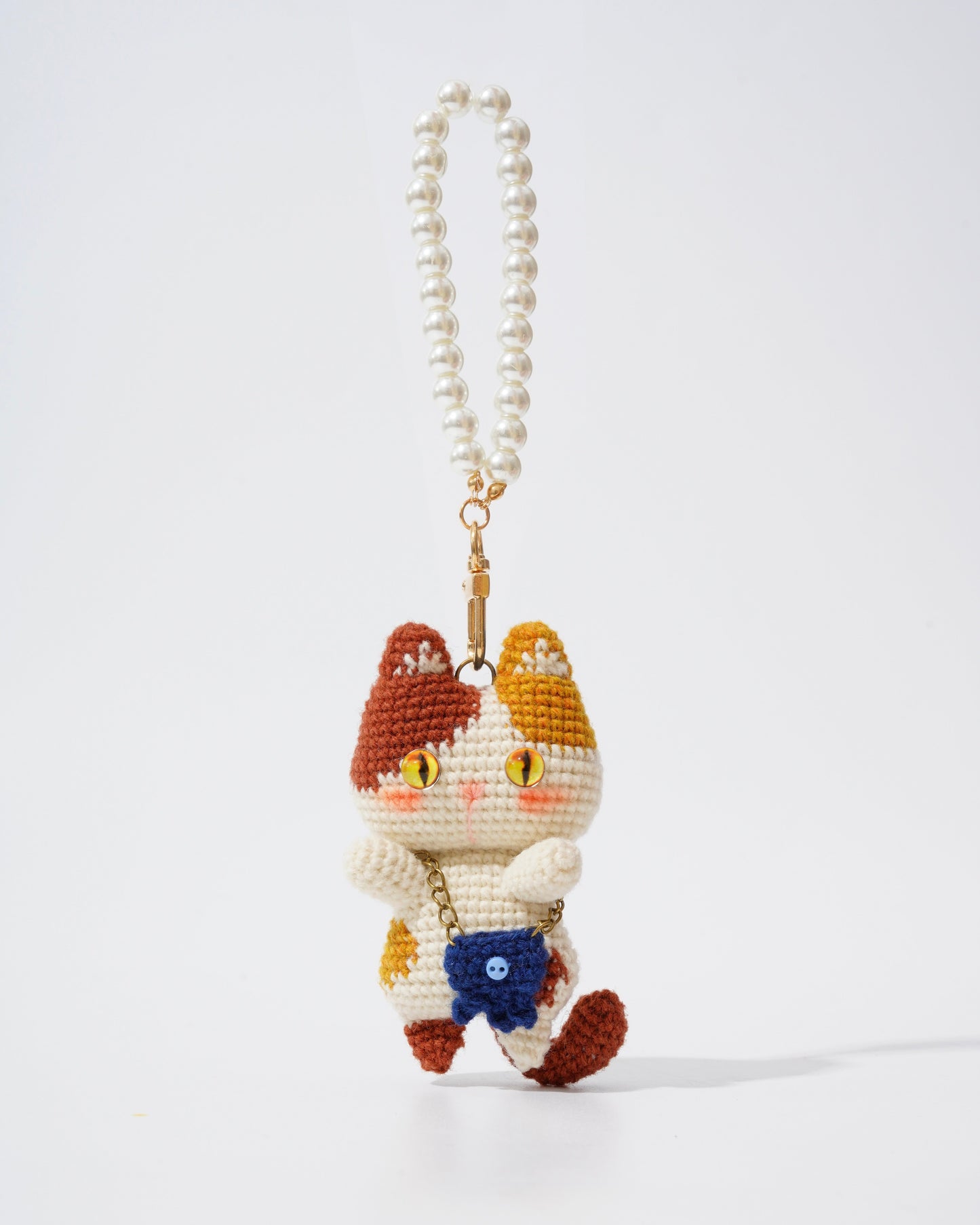 Purrfect Pals Crochet Bag Charms – Handmade Cat Collection