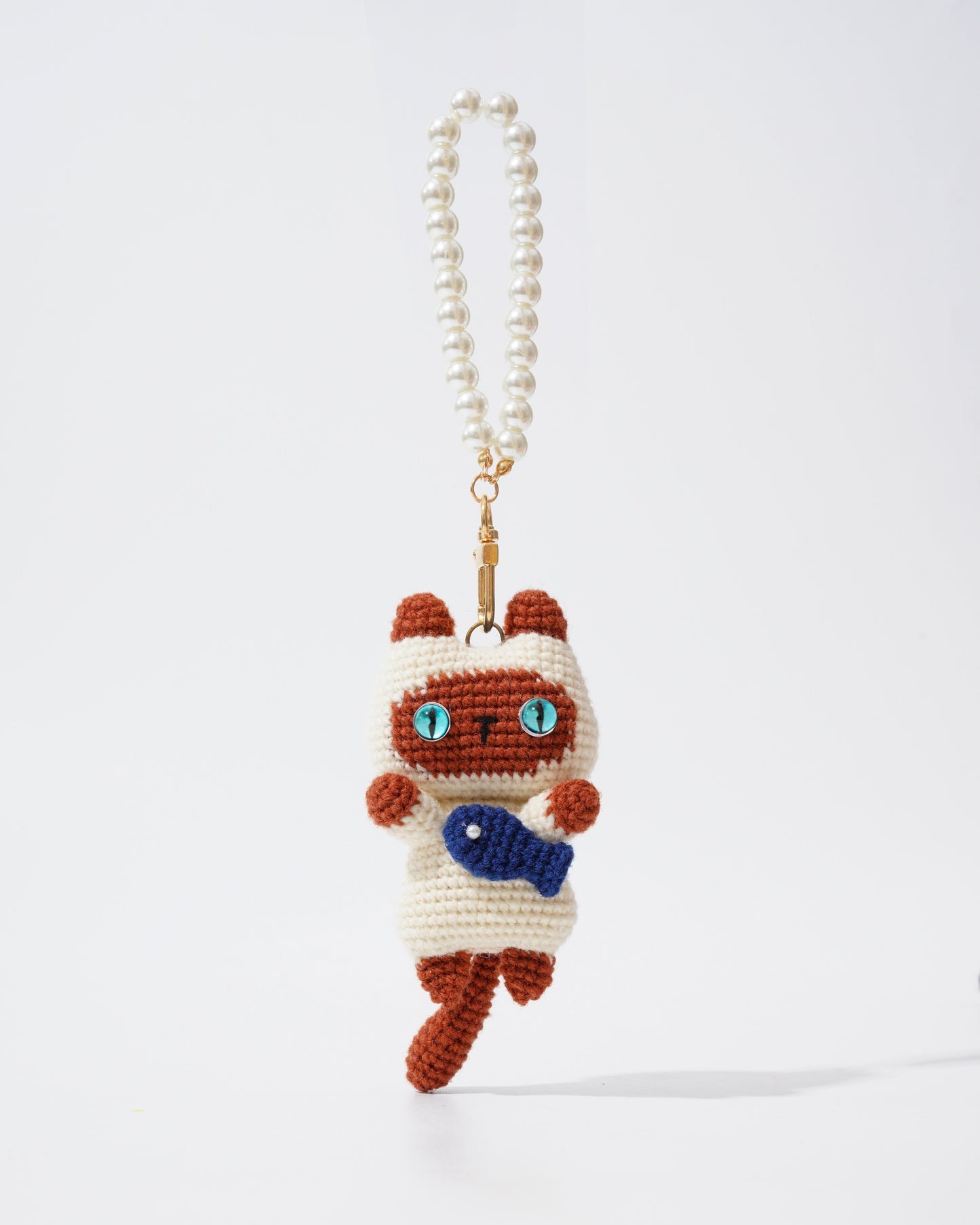 Purrfect Pals Crochet Bag Charms – Handmade Cat Collection