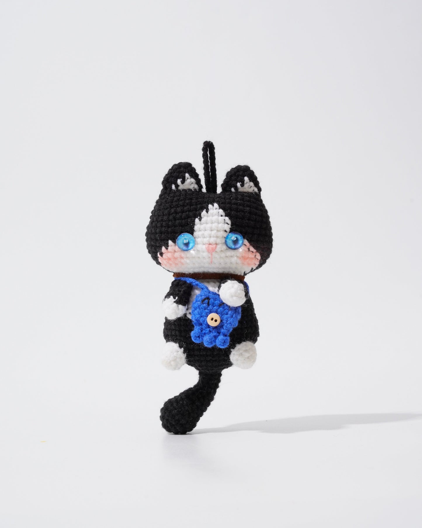 Purrfect Pals Crochet Bag Charms – Handmade Cat Collection