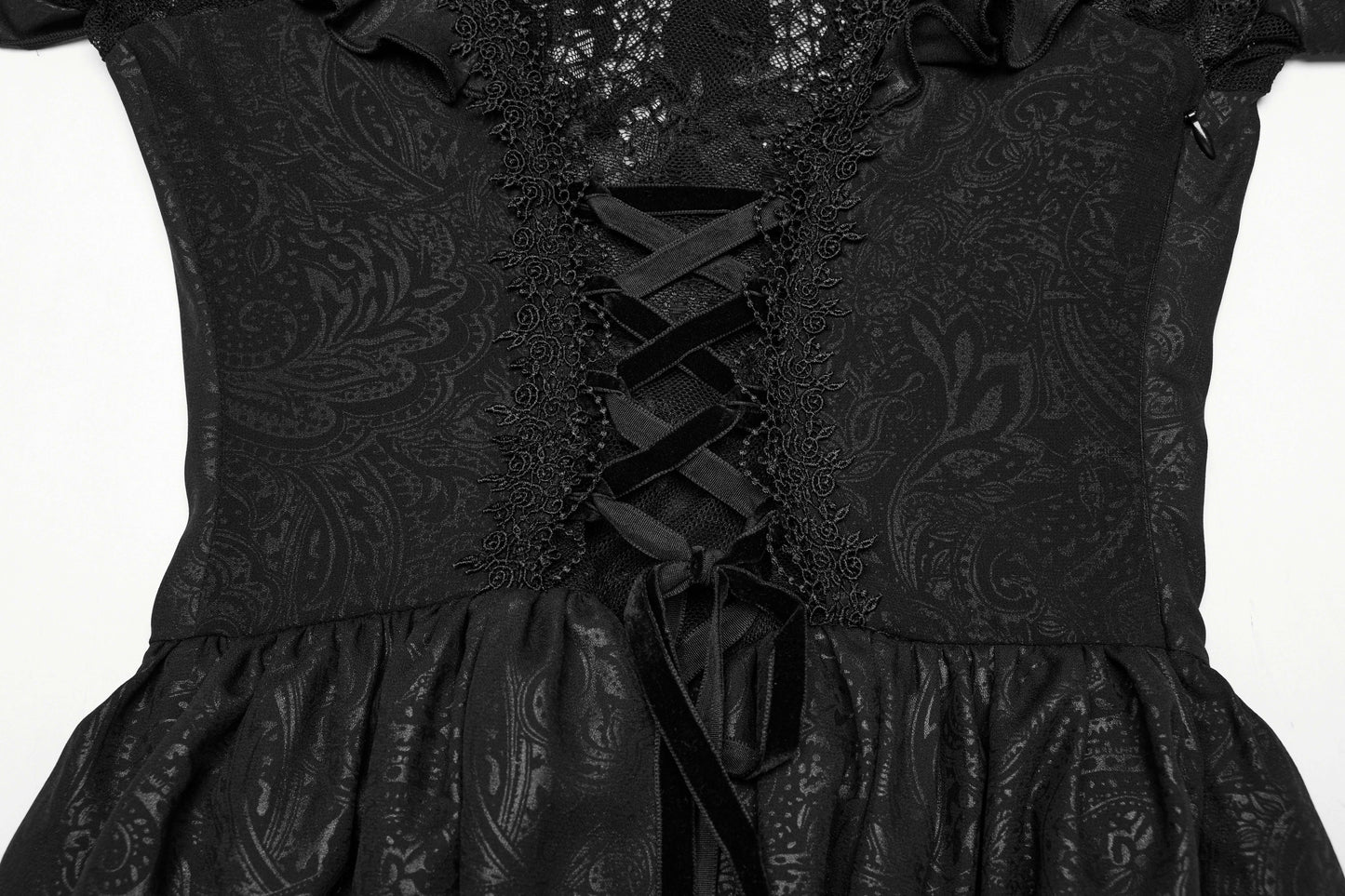 Punk Rave Jezebel Elf Off Shoulder Dress