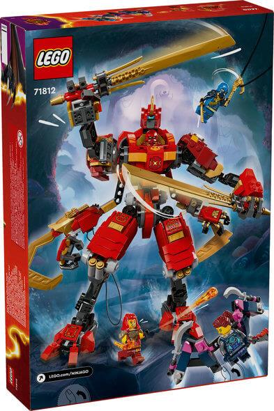 Lego Ninjago 71812 Kai's Ninja Climber Mech Playset for Ages 9 and Up
