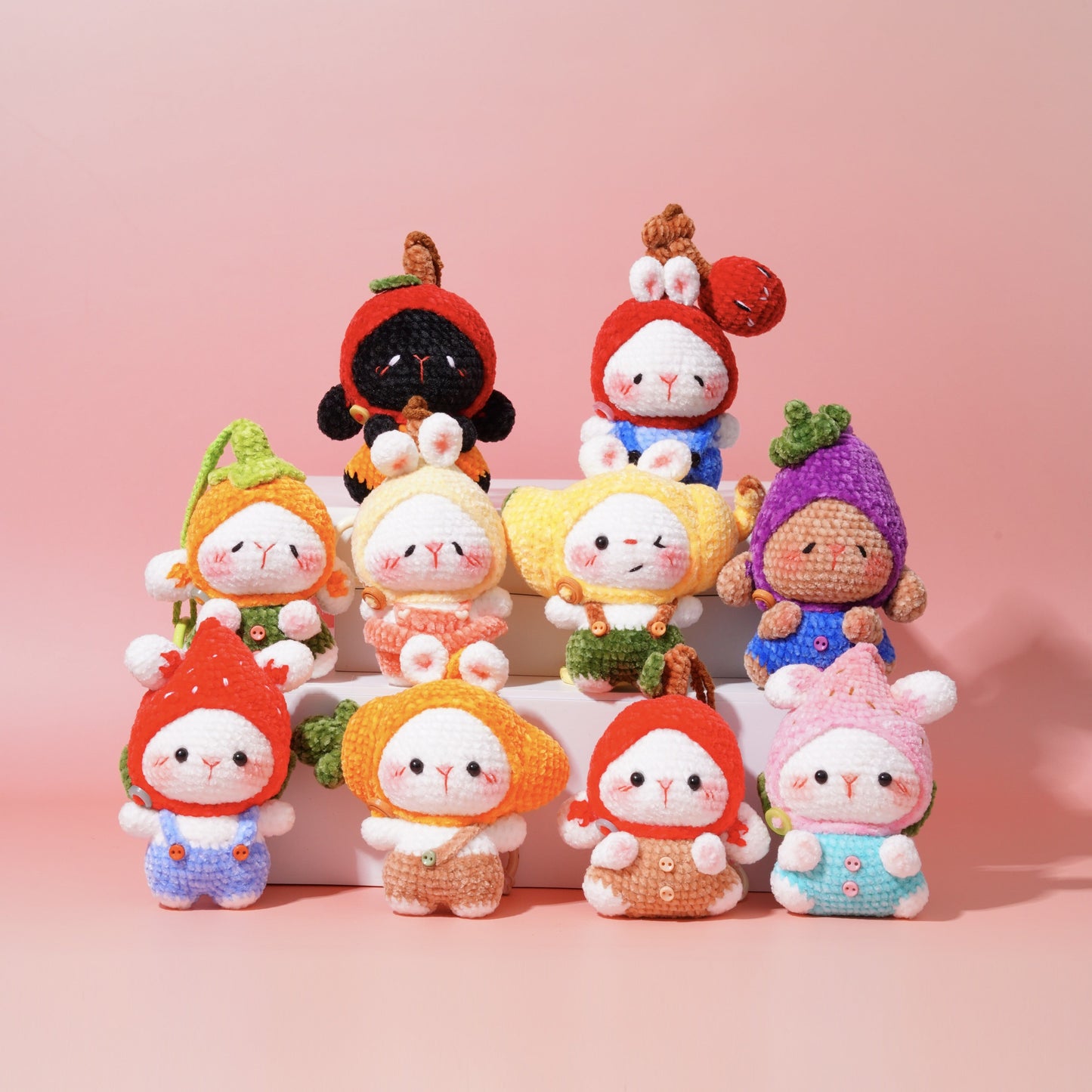 Pre Order NOW, Ship By 31Aug π Fruity Bunny Collection β A Juicy Twist on Handmade Cuteness! π°