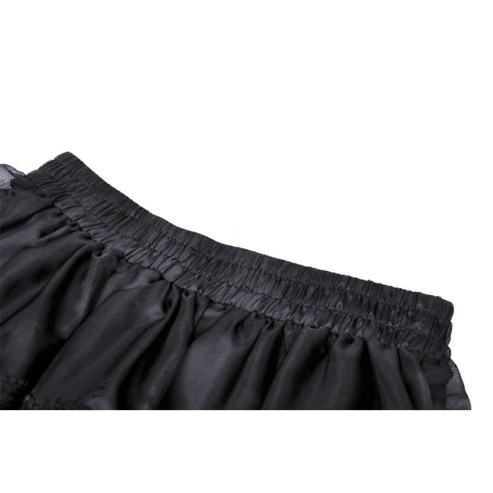 Dark In Love Fringilla Mini Skirt
