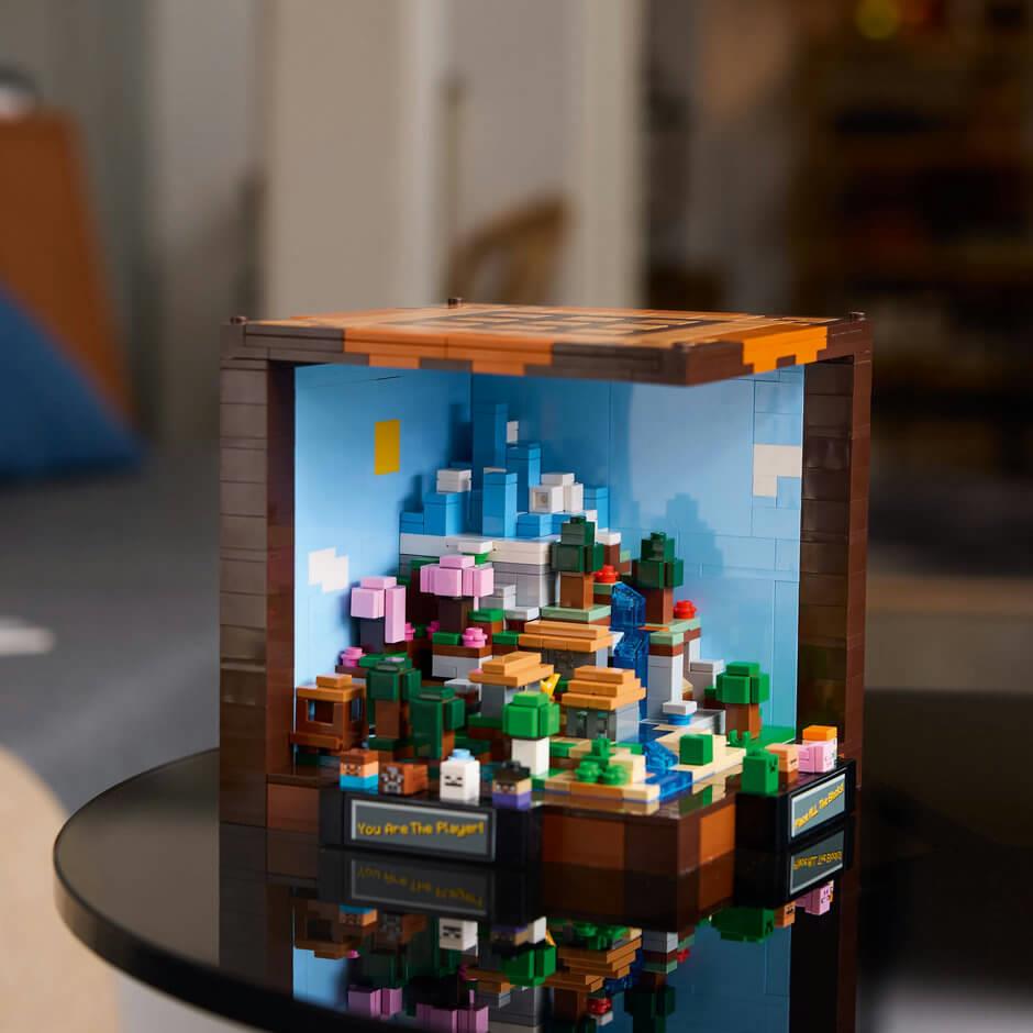 Lego Minecraft 21265 The Crafting Table Model for Adults Age 18 and Up