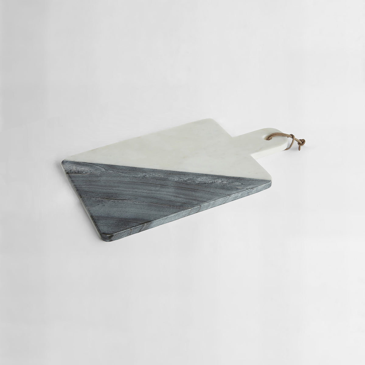 Bulgari White And Grey Marble Paddle Board