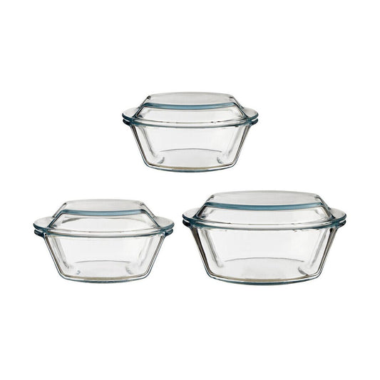 Set Of Three Casserole Dishes
