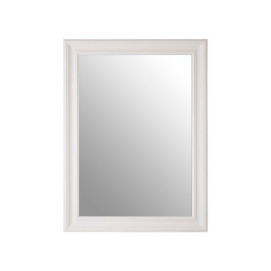 Claude White Finish Wall Mirror