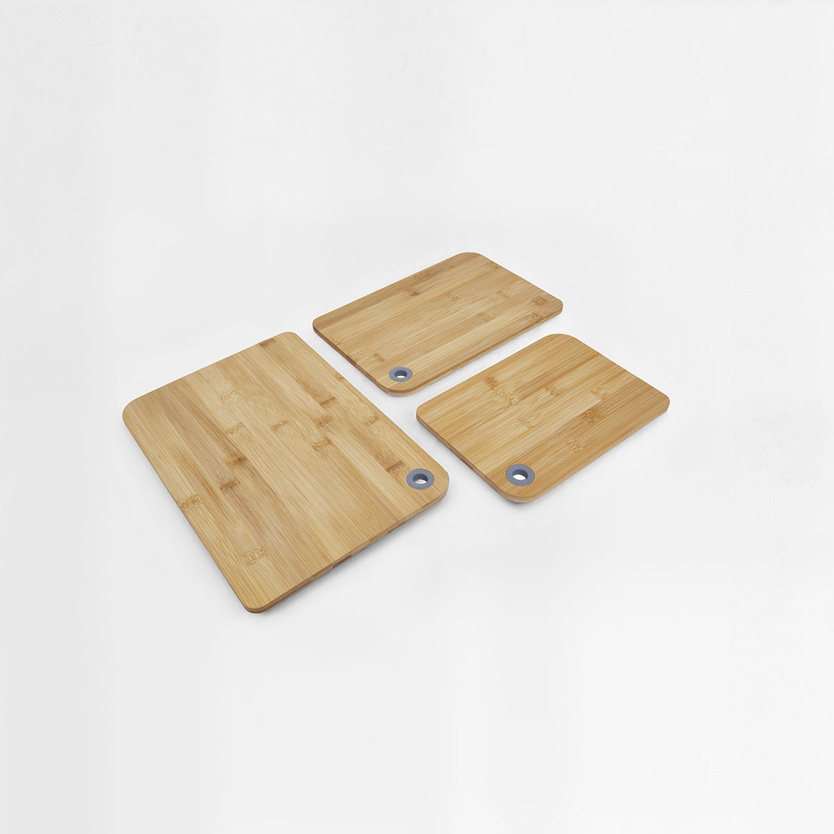 Aleki Set Of Three Chopping and Serving Boards With Rings