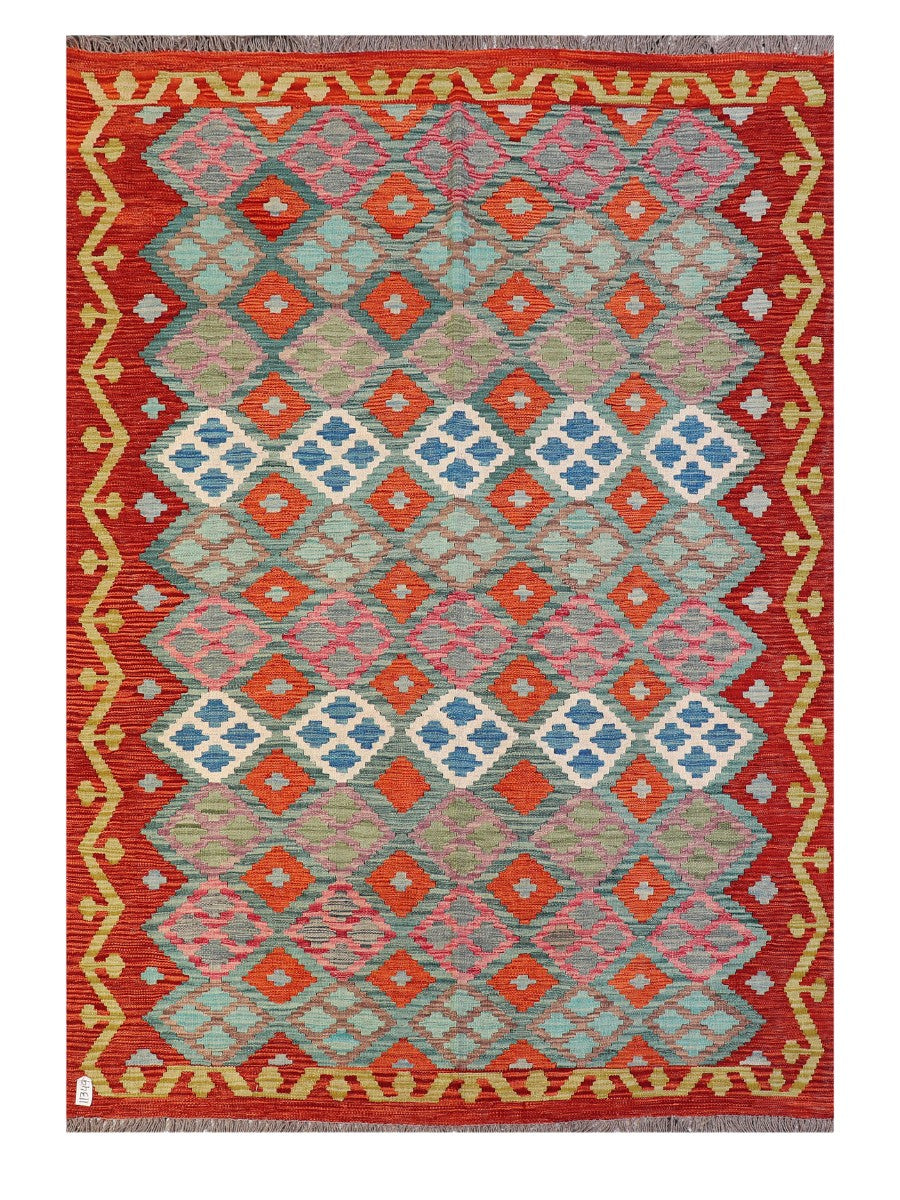 Maimana Afghanistan Kilim Rug - 240 x168 cm