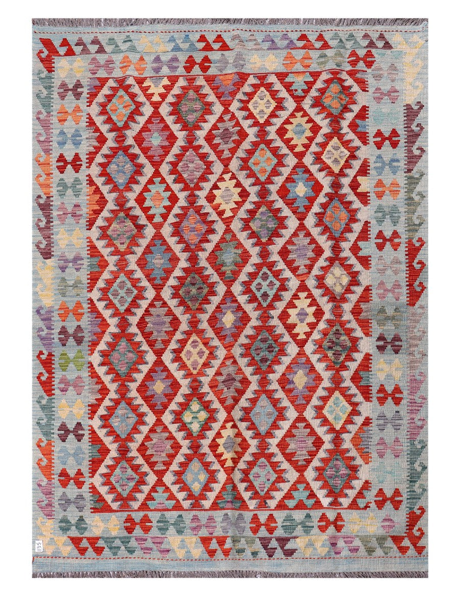 Maimana Afghanistan Kilim Rug - 246 x174 cm