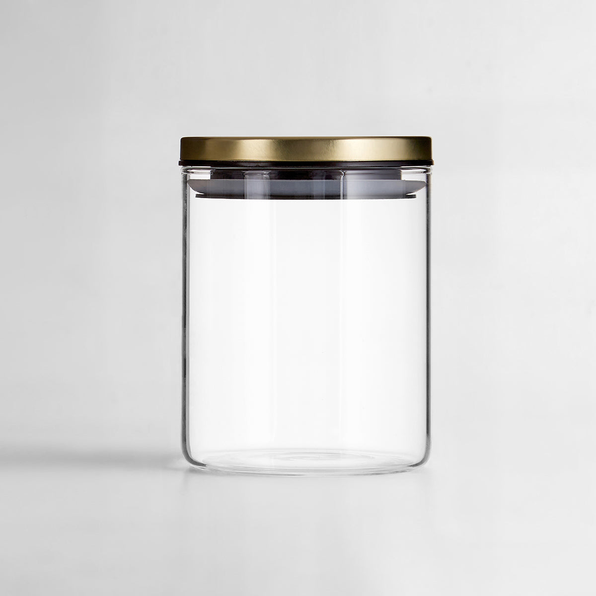 Freska Gold Lid Storage Jar - 700ml