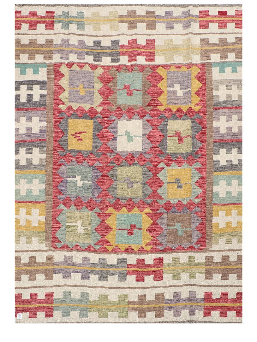 Maimana Afghanistan Kilim Rug - 249 x181 cm