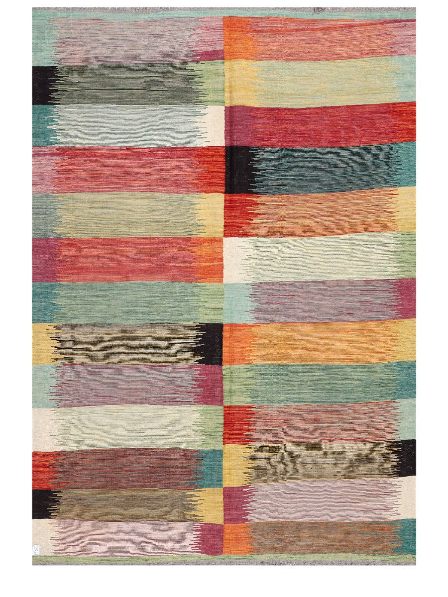 Maimana Afghanistan Kilim Rug - 251 x176 cm