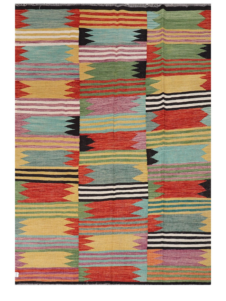 Maimana Afghanistan Kilim Rug - 247 x172 cm