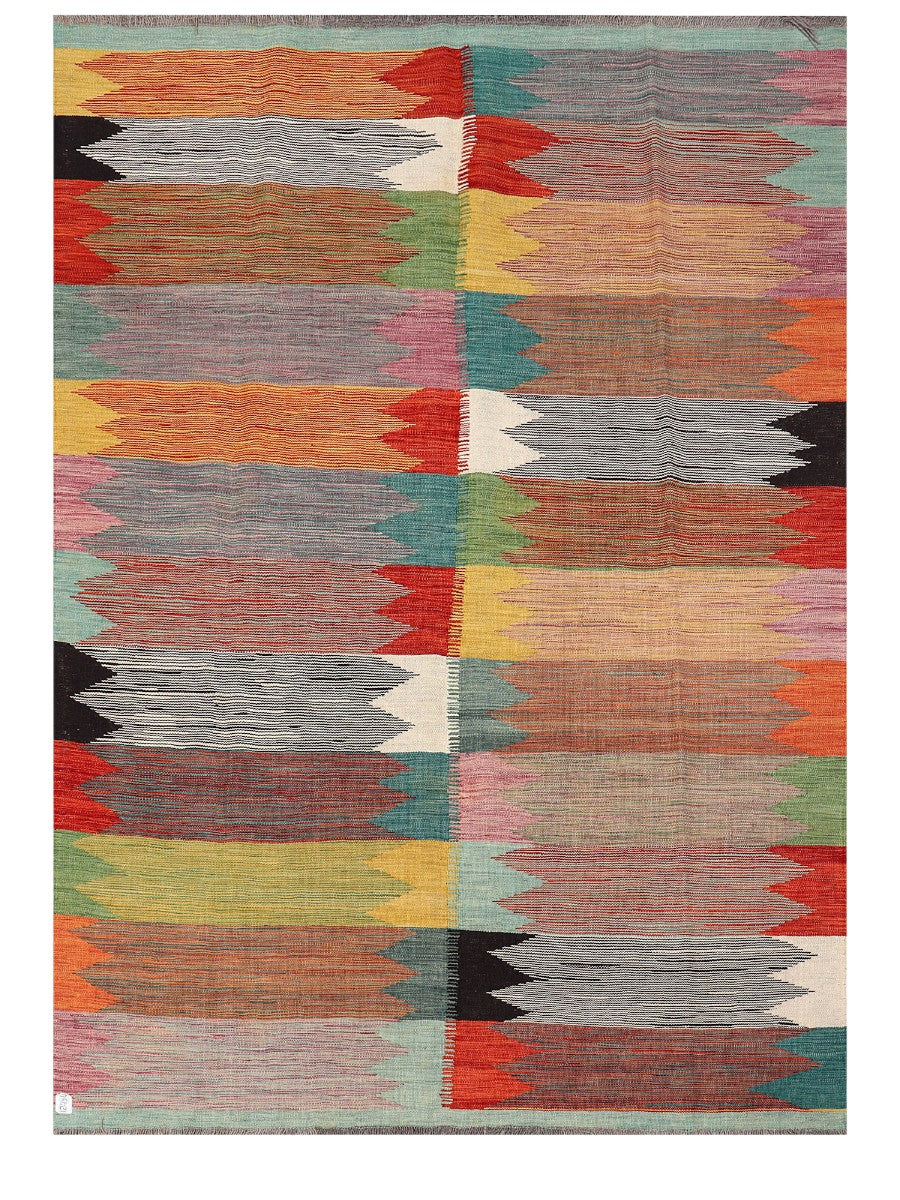Maimana Afghanistan Kilim Rug - 247 x175 cm