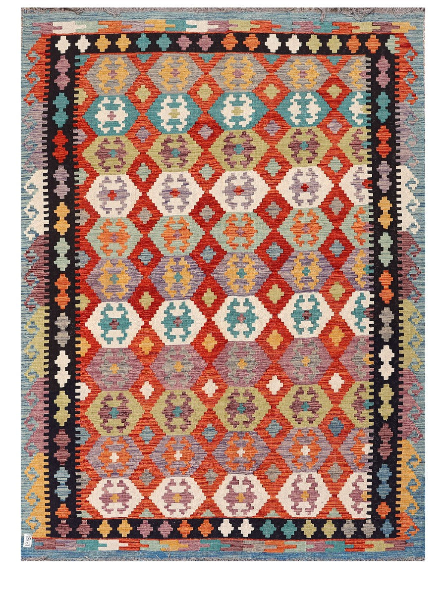 Maimana Afghanistan Kilim Rug - 248 x180 cm