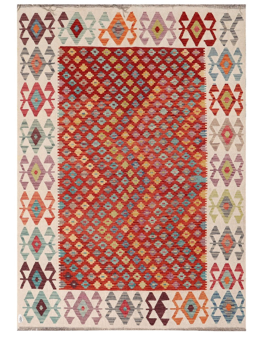 Maimana Afghanistan Kilim Rug - 243 x170 cm