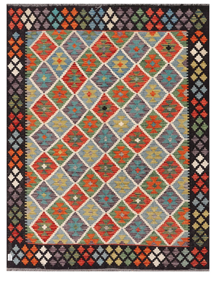 Maimana Afghanistan Kilim Rug - 228 x173 cm