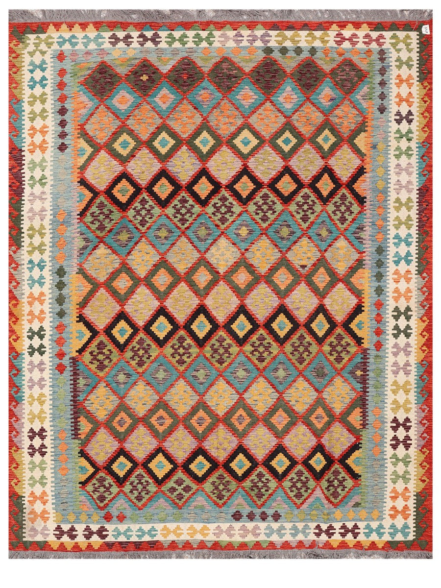 Maimana Afghanistan Kilim Rug - 337 x260 cm