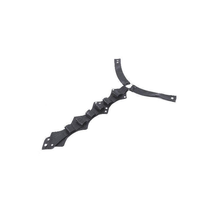 Dark in Love Kaia Skeleton Punk Leather Bow Tie