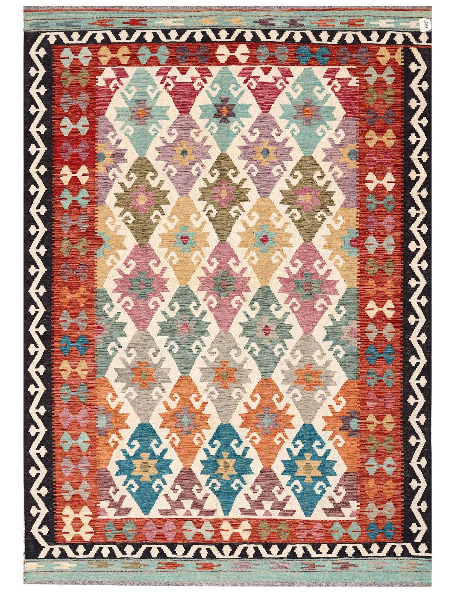 Maimana Afghanistan Kilim Rug - 245 x172 cm