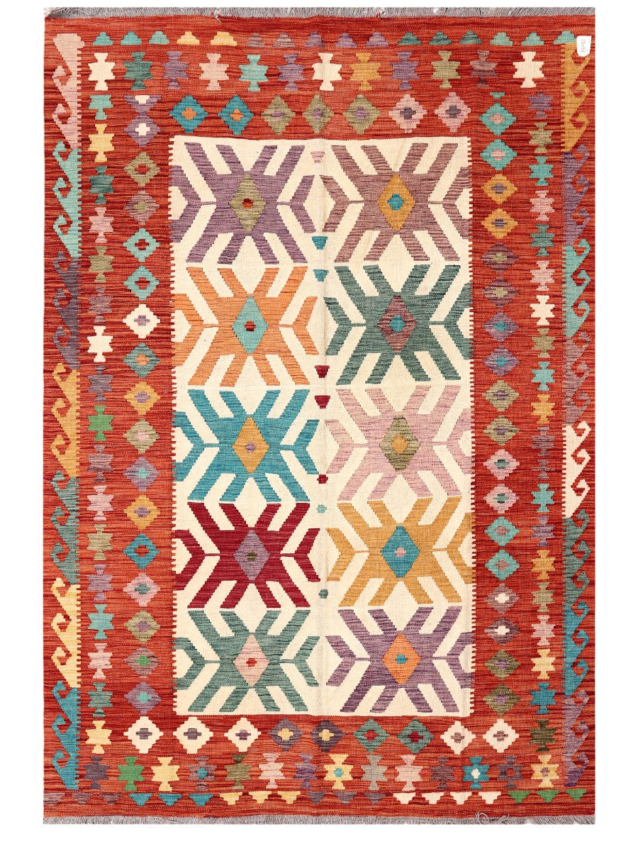 Maimana Afghanistan Kilim Rug - 247 x167 cm