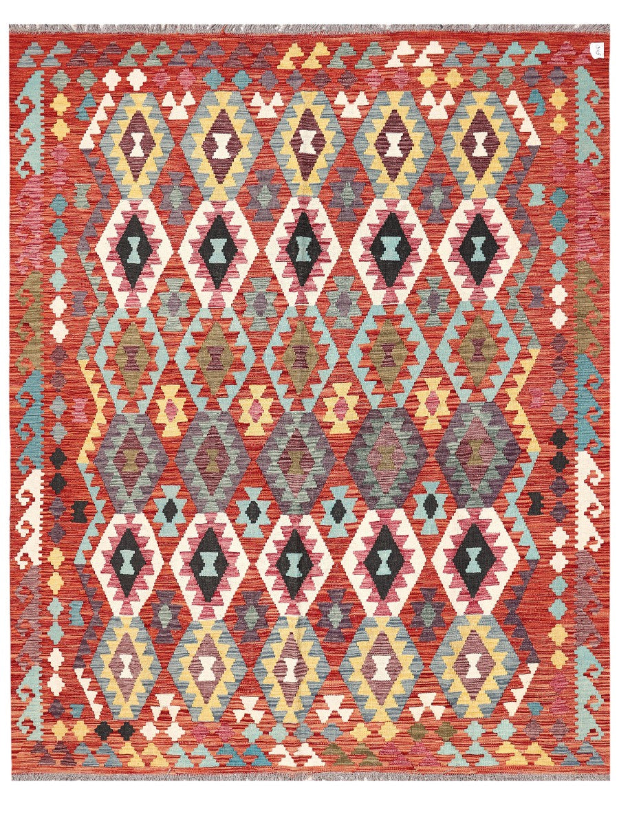 Maimana Afghanistan Kilim Rug - 252 x200 cm