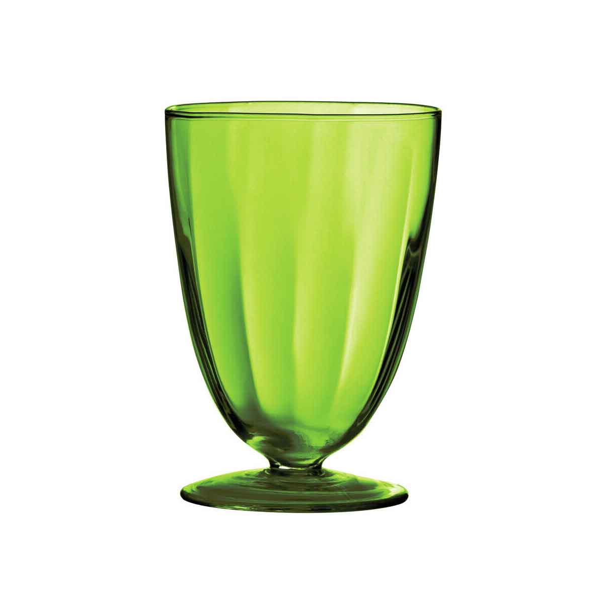 Green Glass Sundae Dish
