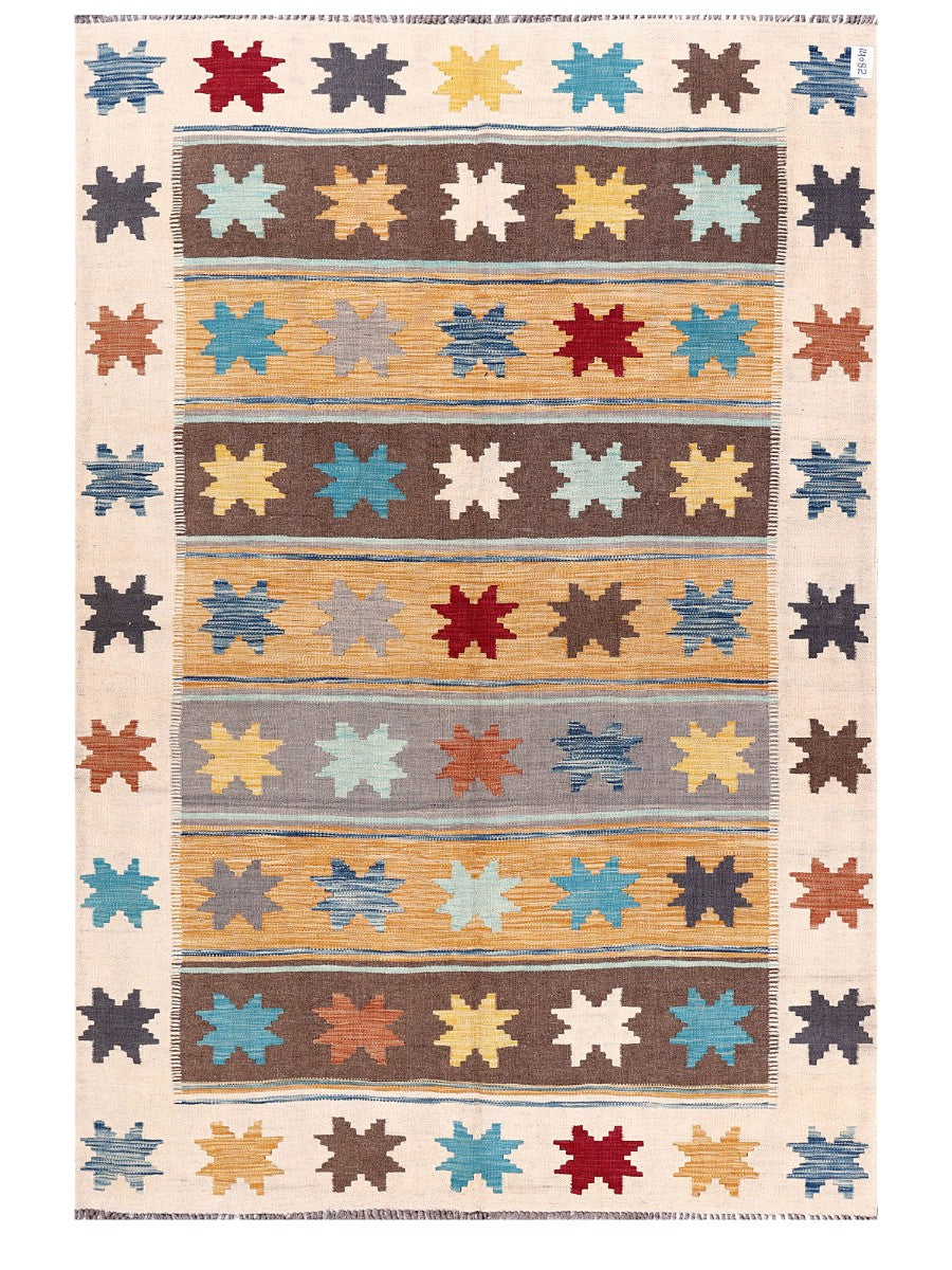 Maimana Afghanistan Kilim Rug - 253 x172 cm