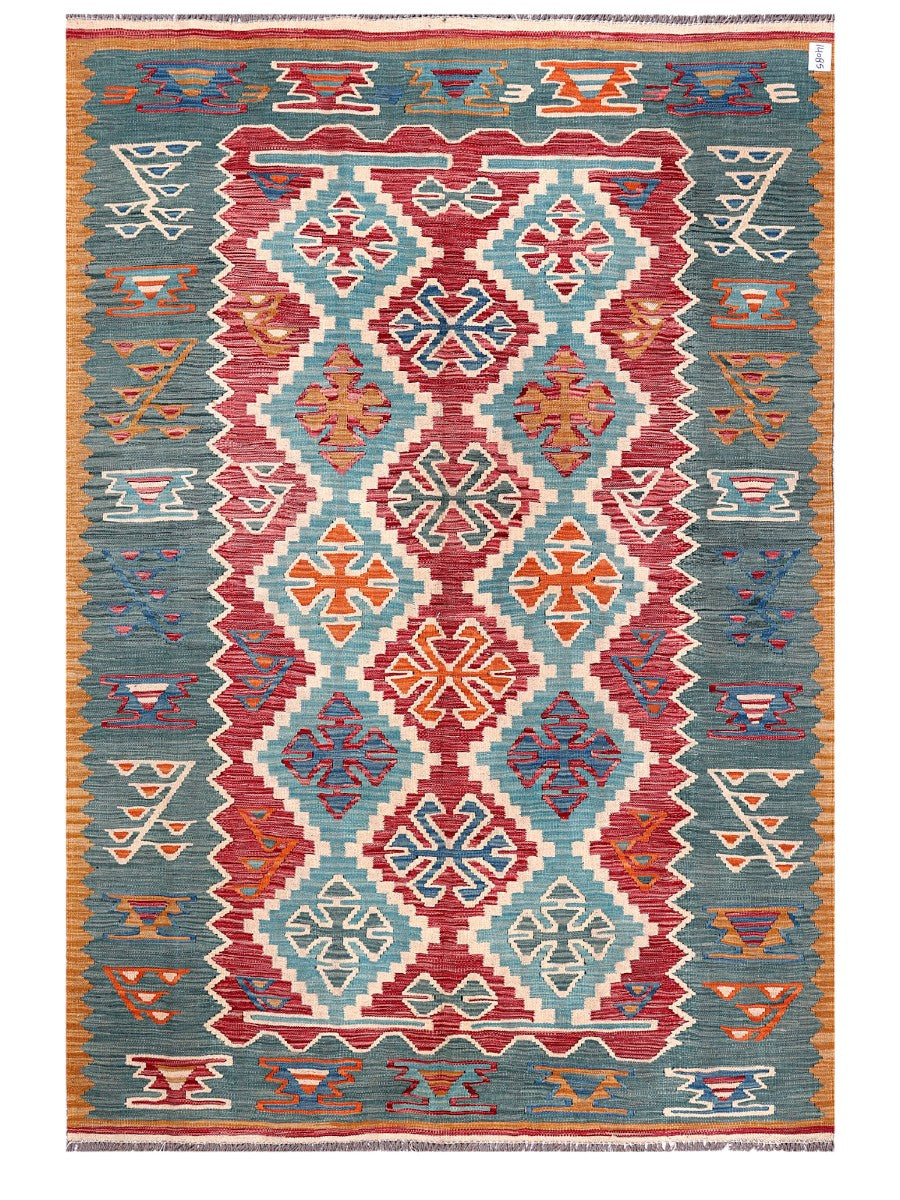 Maimana Afghanistan Kilim Rug - 247 x171 cm