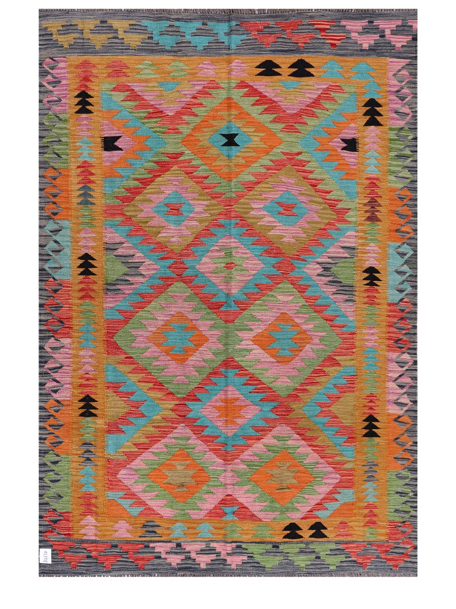 Maimana Afghanistan Kilim Rug - 245 x167 cm