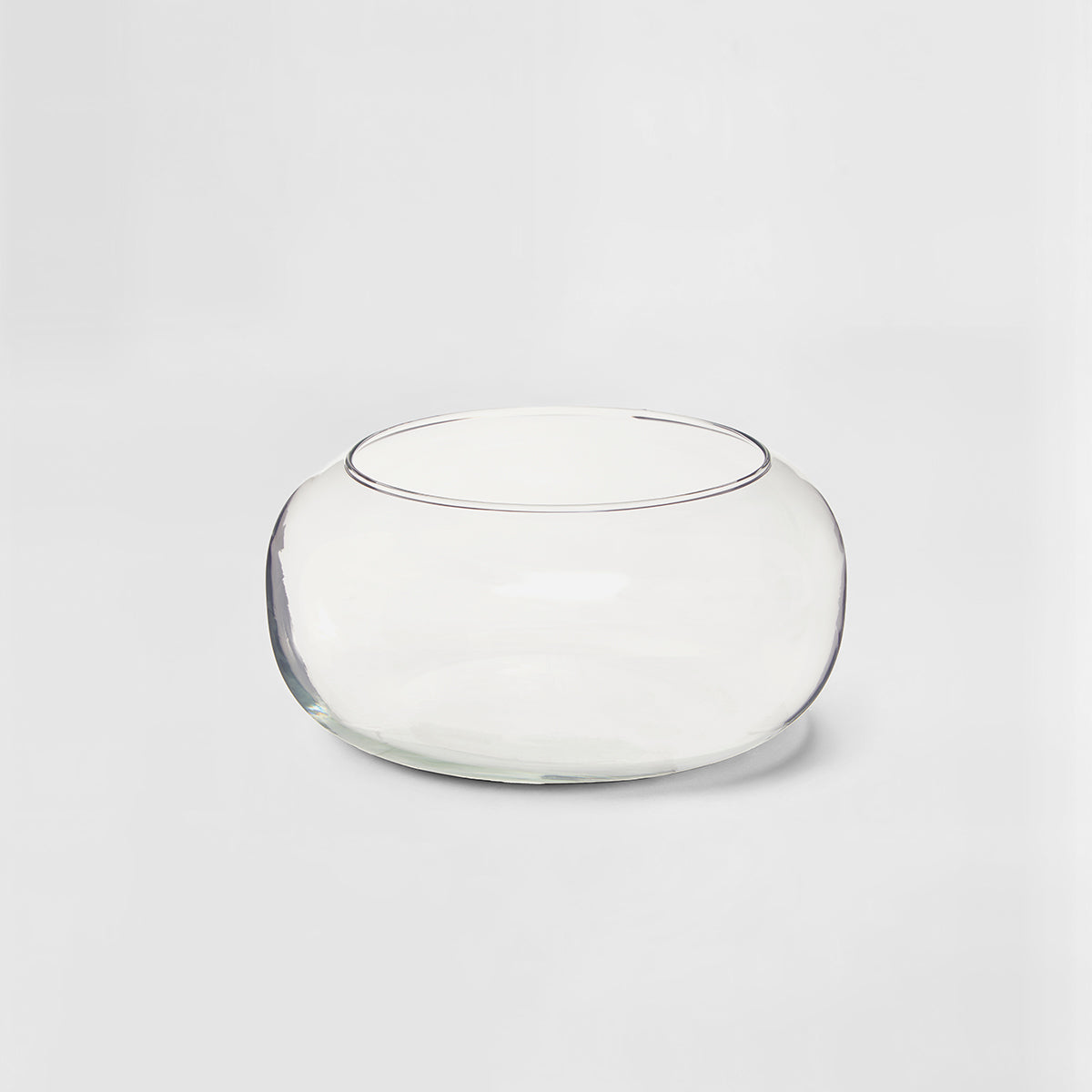 Ambra Clear Glass Bouquet Globe Vase