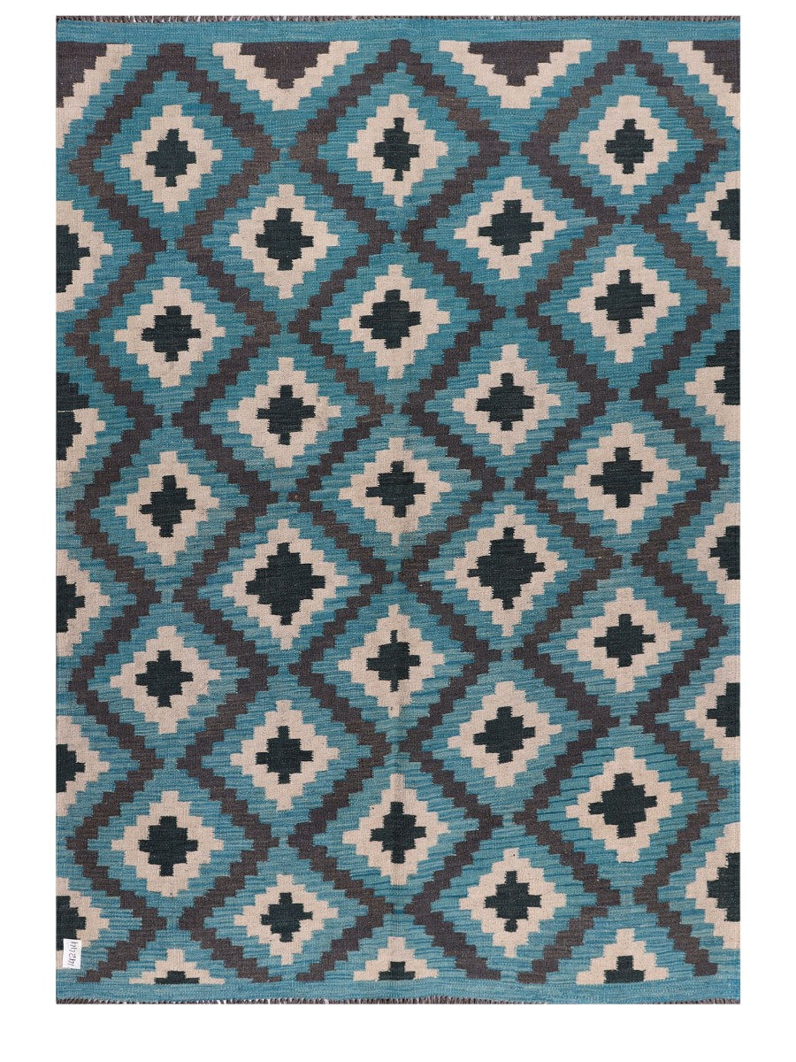 Maimana Afghanistan Kilim Rug - 208 x149 cm