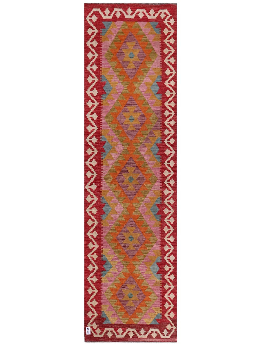 Maimana Afghanistan Kilim Runner - 291 x 81 cm