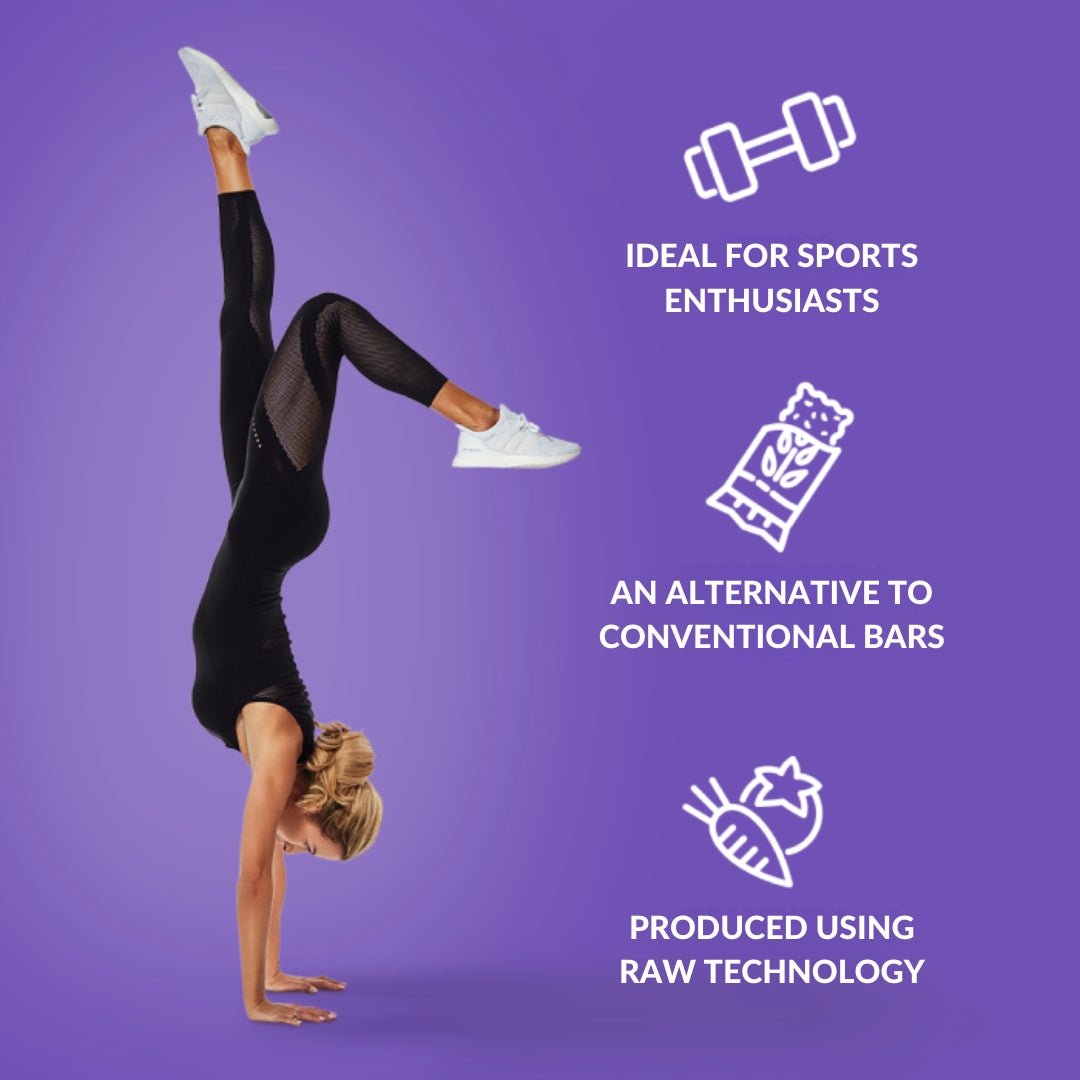 Energy Bar - Plum dark chocolate cover 40g