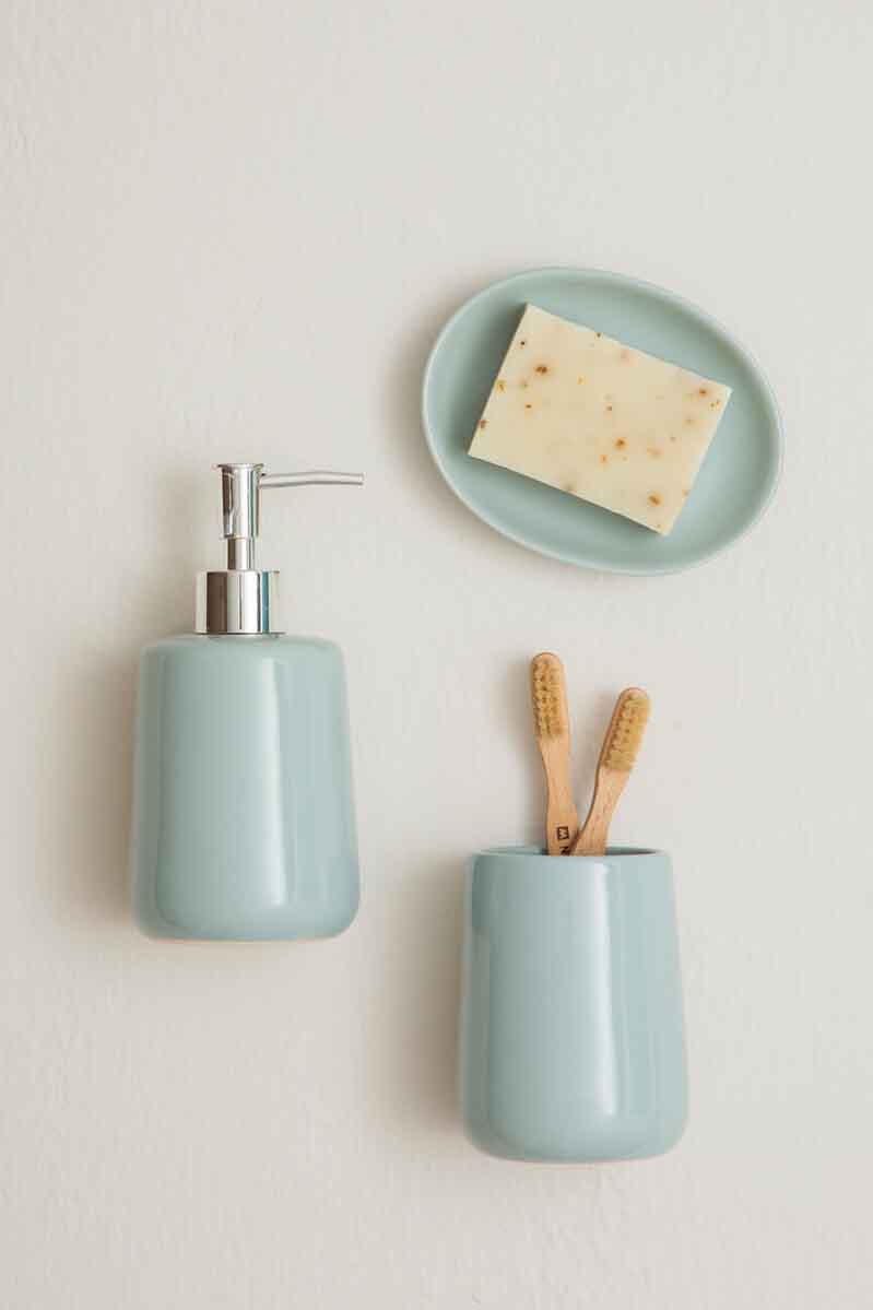 Moon Pale Blue 3pc Bathroom Set