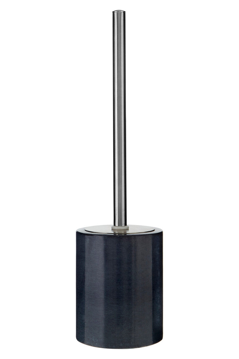 Kamal Dark Grey Marble Effect Toilet Brush
