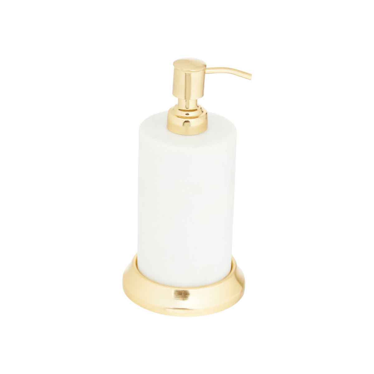 Mako White Marble Lotion Dispenser