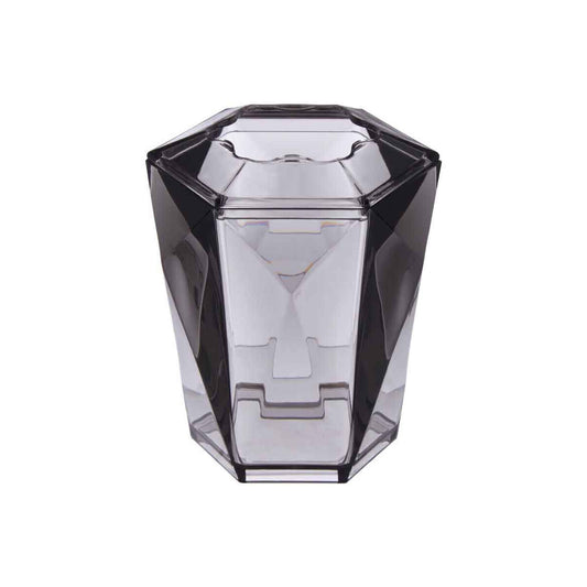 Dow Grey Acrylic Toothbrush Holder