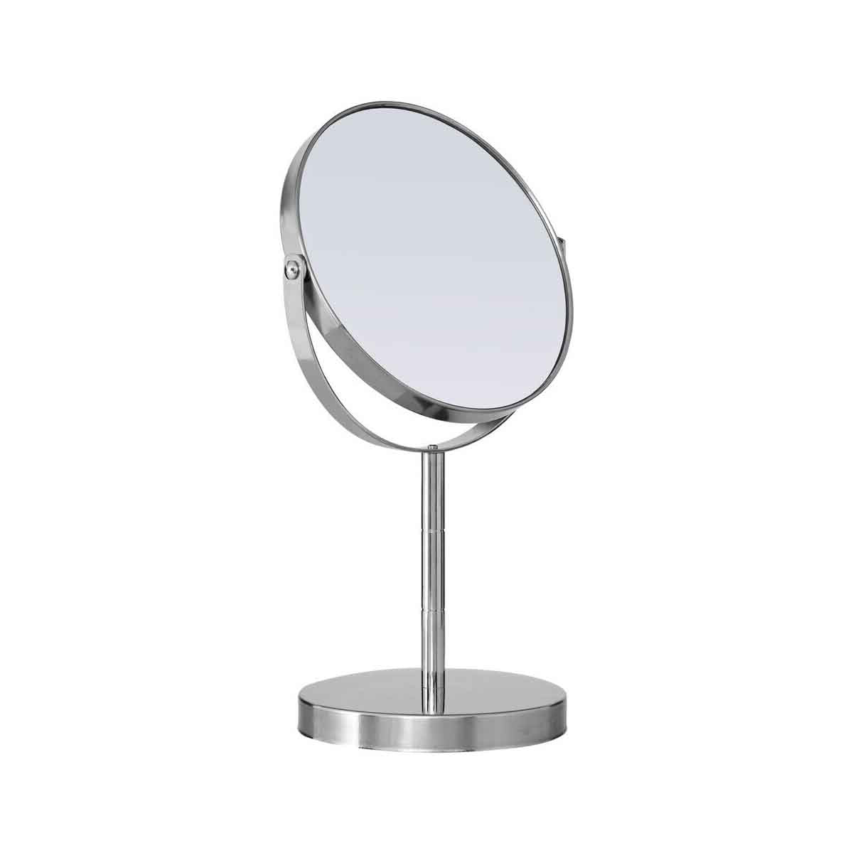 Marisha Stainless Steel Swivel Table Mirror