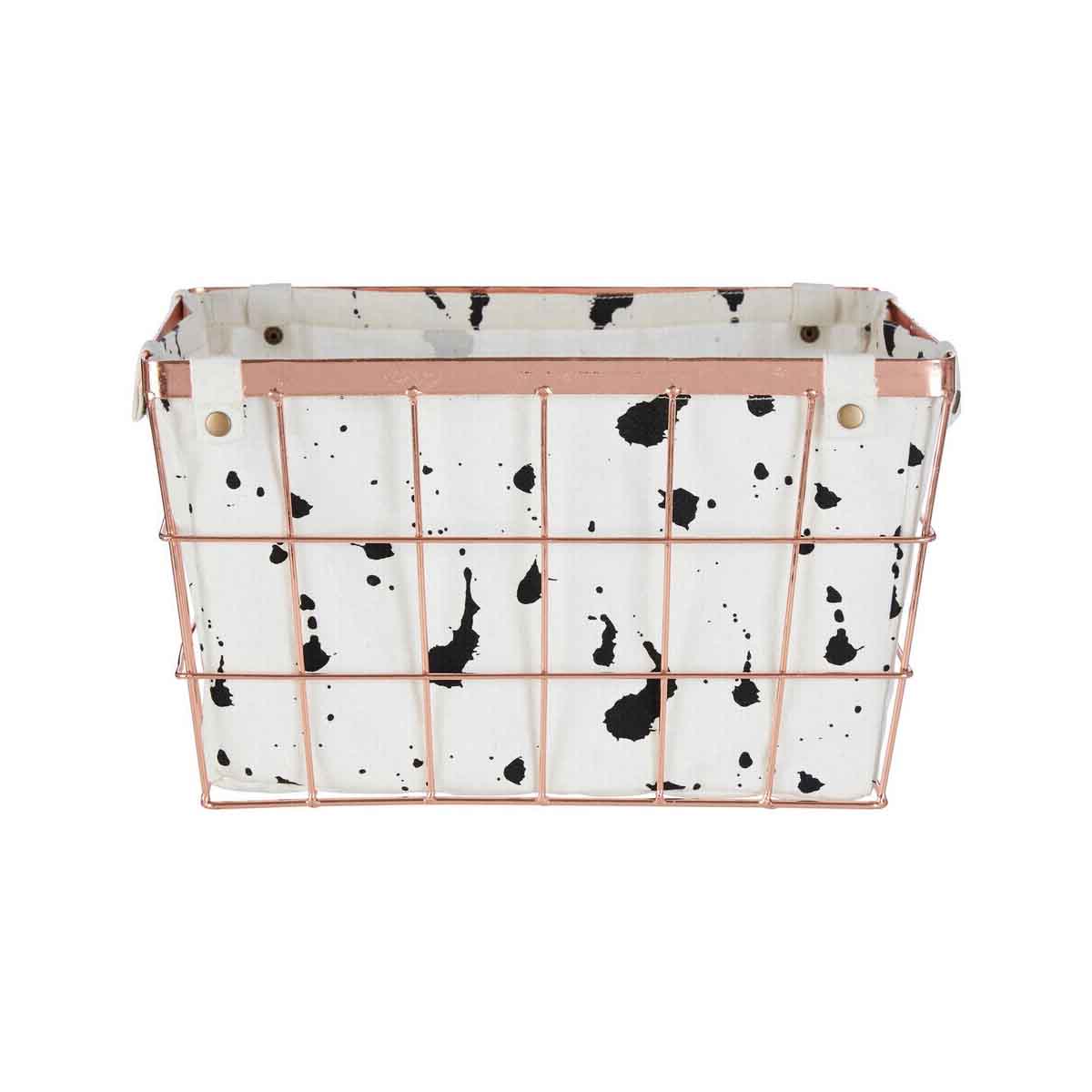 Harga Rose Gold Iron Wireframe Basket