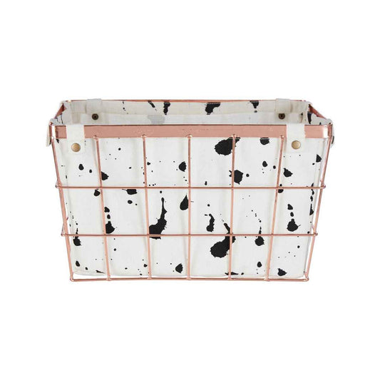 Harga Rose Gold Iron Wireframe Basket