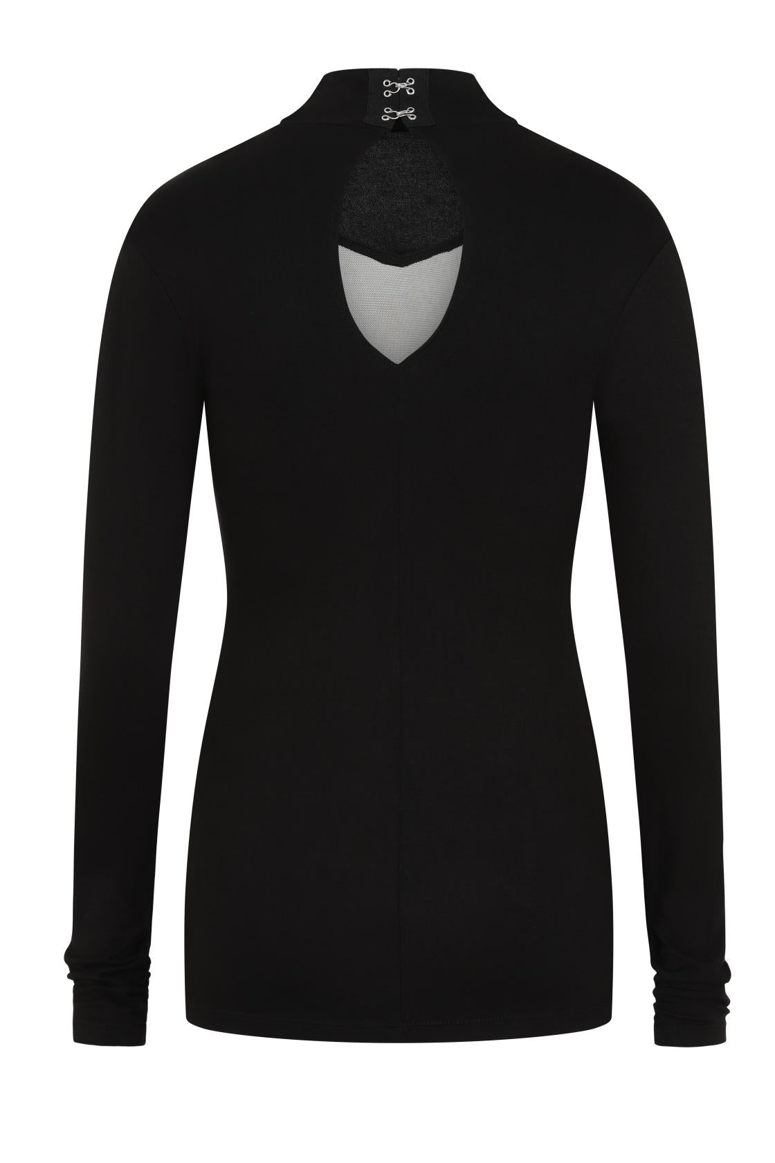 Necessary Evil Cybele Bat Panel Long Sleeve Top