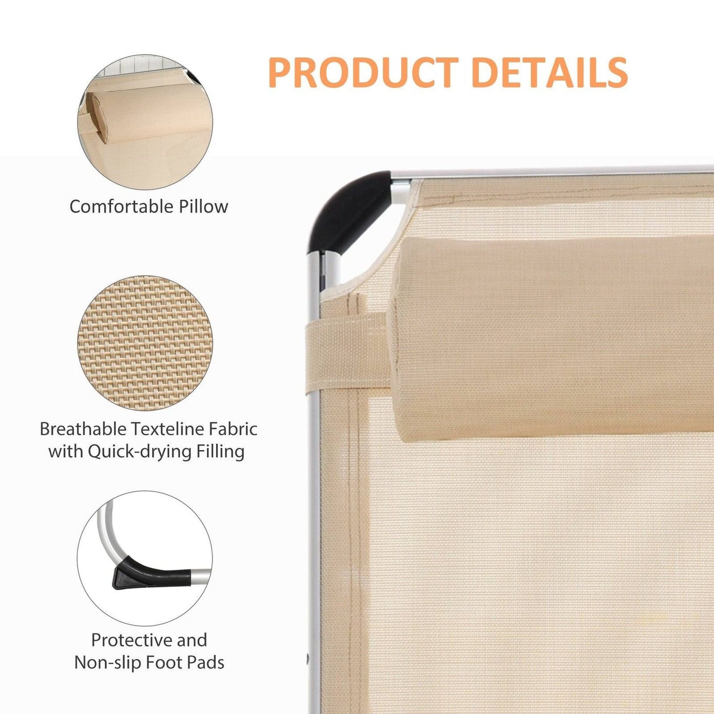 Foldable Sun Lounger