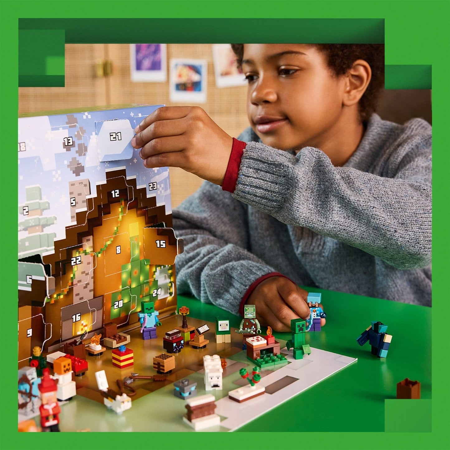 Lego Minecraft 21280 Christmas Advent Calendar 2025 for Ages 7 and Up