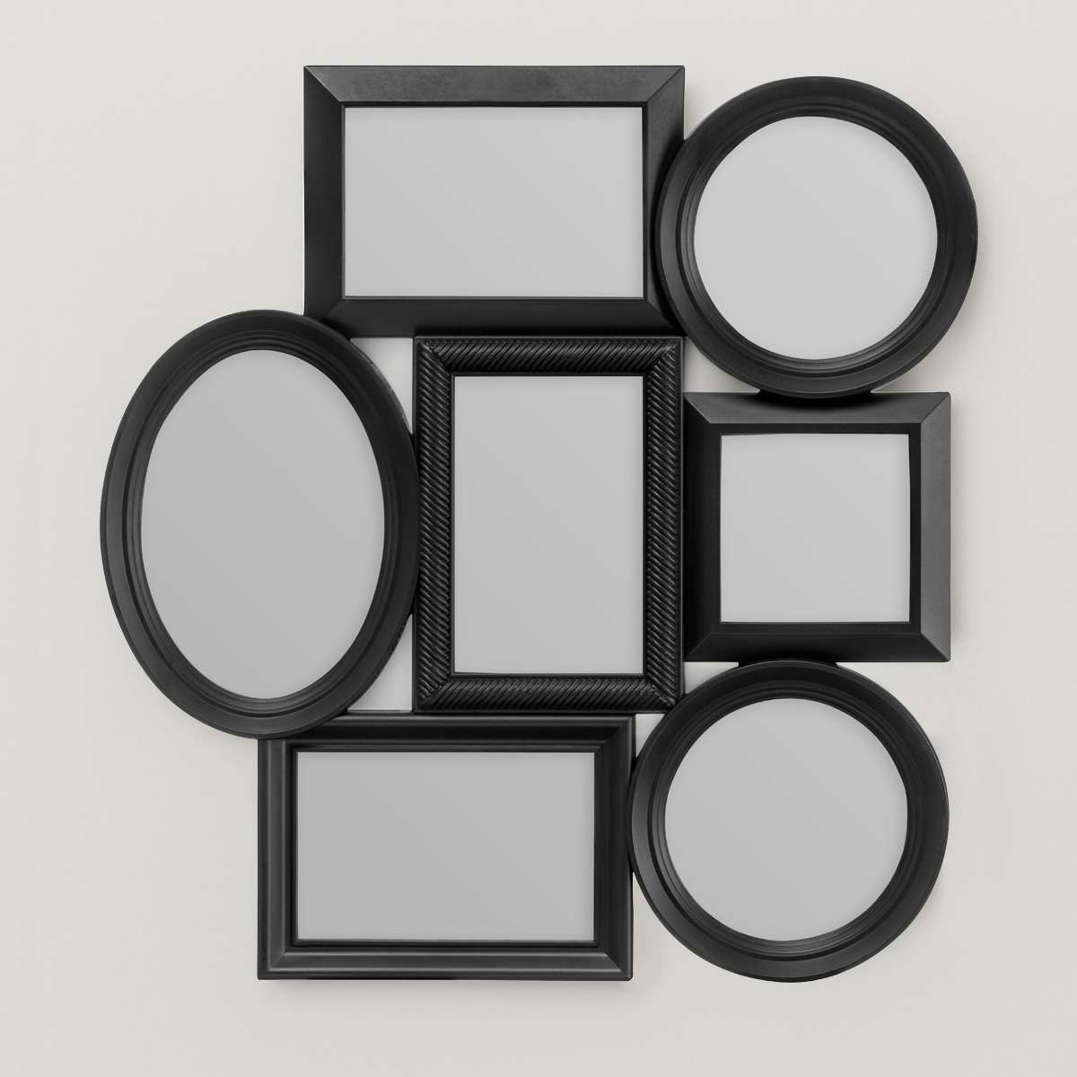 Maren Black Plain 7 Photo Frame