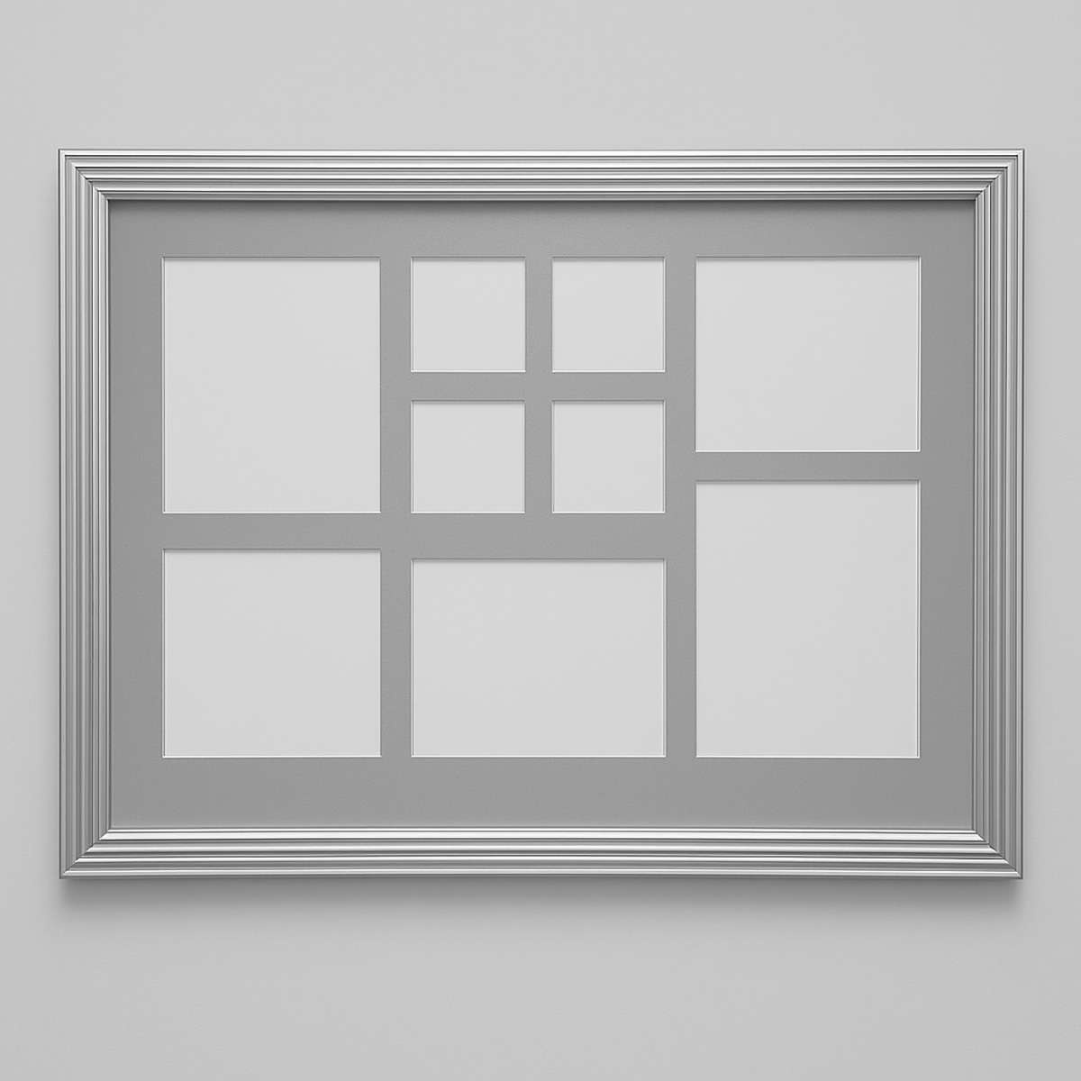 Maren White 9 Photo Rectangular Multi Ph