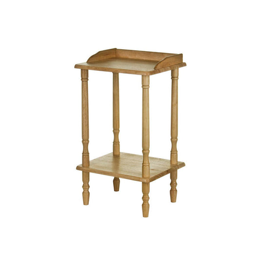 Heva Carved Rubberwood Side Table