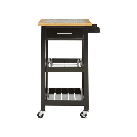 Harlow Glenn Kitchen Trolley with Granite Top