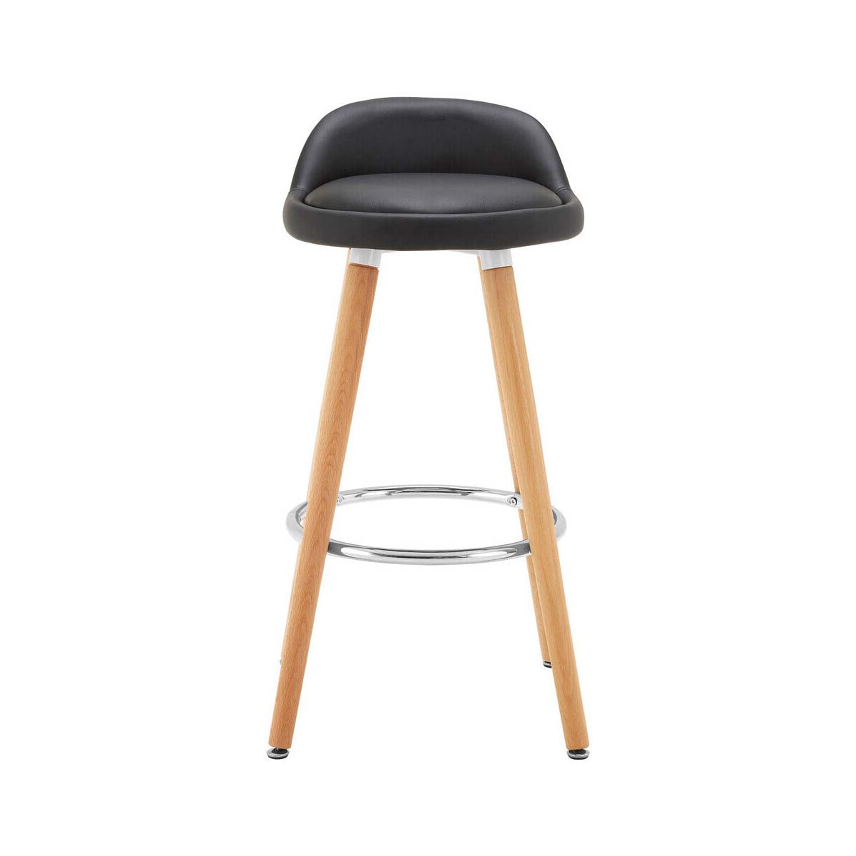 Normann Black Bar Stool
